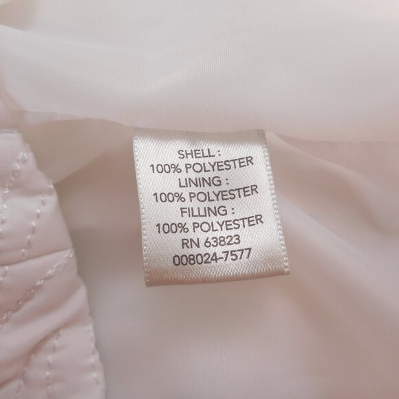 CJ Banks White Quilted Vest Womens size 2X [Approx] Full Zip Pockets Lightweight - Picture 9 of 10